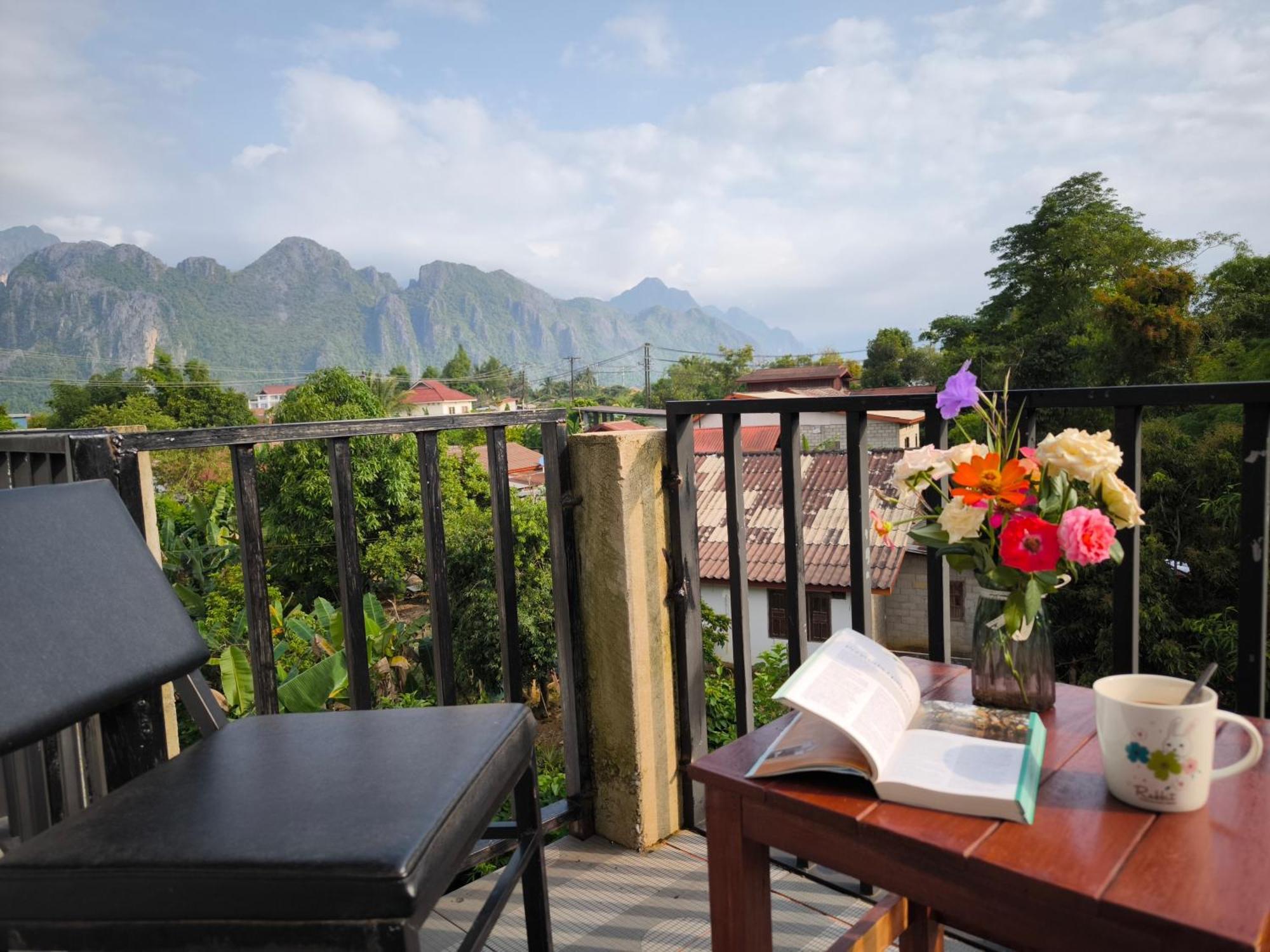 Vang Vieng Champa Hotel Exteriör bild